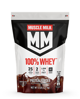 100% Whey Protein Powder Chocolate 5 lb