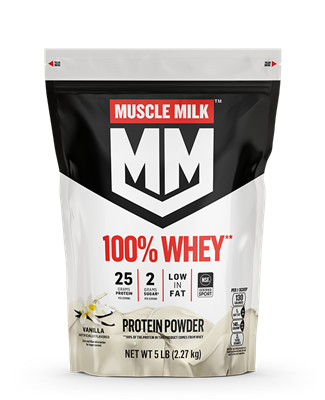 100% Whey Protein Powder Vanilla 5 lb