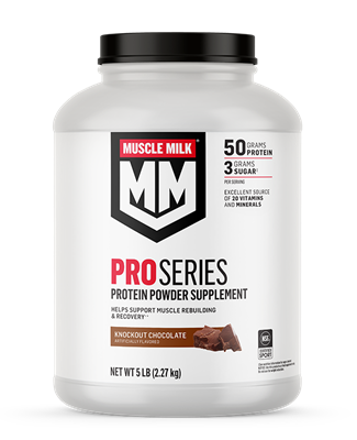 Pro Series Protein Powder Supplement Knockout Chocolate 5 lb