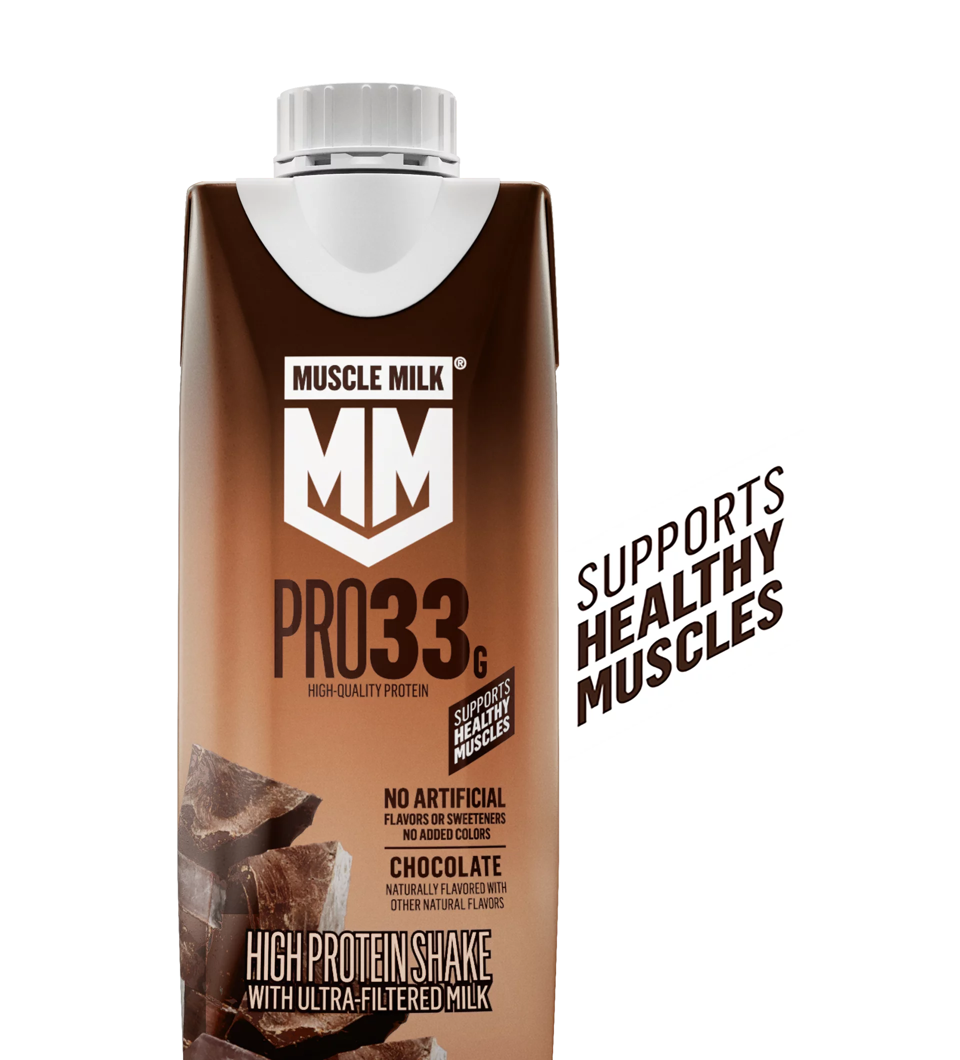 Pro Protein Shake Chocolate 11 oz | Muscle Milk©