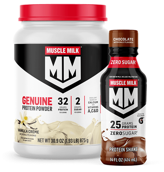 Muscle Milk Pro Advanced Nutrition Protein Shake & Gatorade Whey